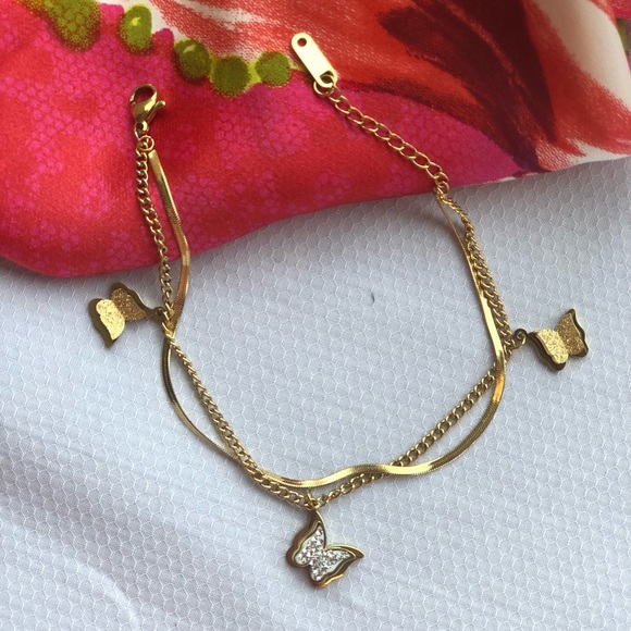 Butterfly bracelet - Picture 2 of 2